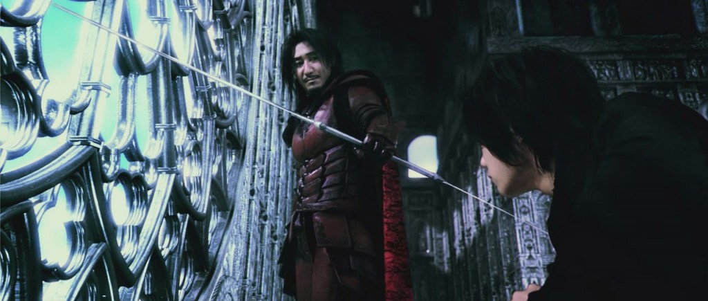 Goemon is presented his blade