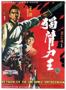 Return of the ONe Armed Swordsman