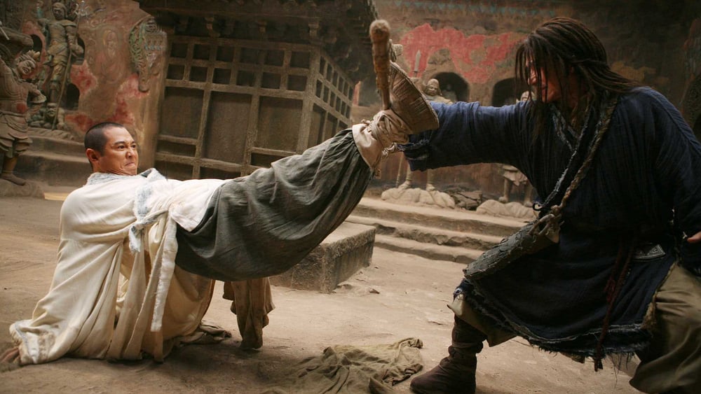 forbidden kingdom jet li vs jackie chan