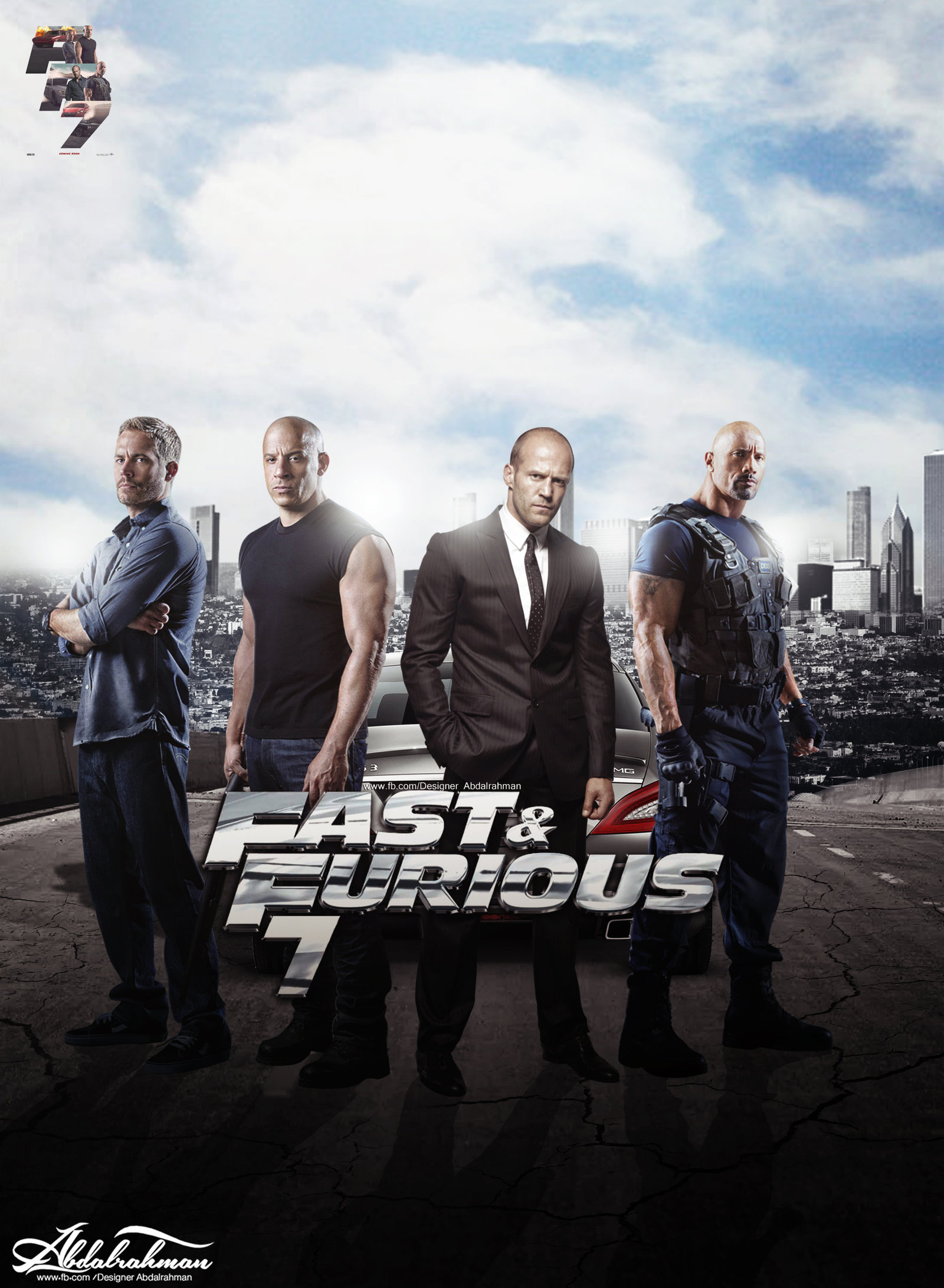 Fast Five 7 Fast & Furious 7 | Martial Arts Action Movies! Martial Arts, Movies ...